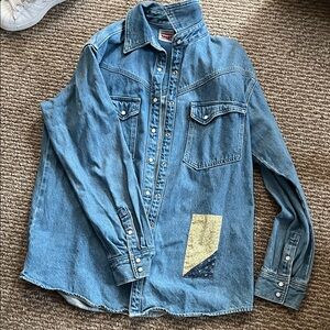 Levi's Blue Denim Shirt
